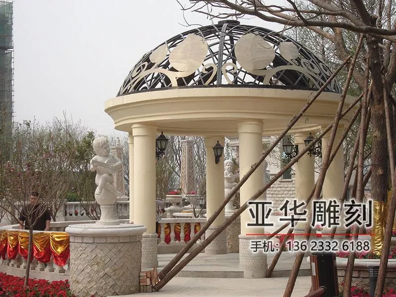 园林雕塑-凉亭-1121